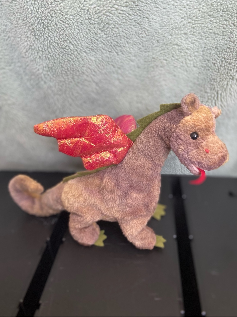 Ty Beanie Scorch Brown Plush with White Tag